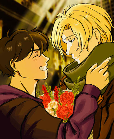 Ash &amp; Eiji Banana Fish